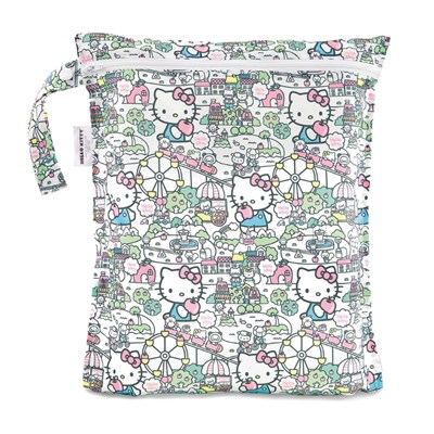 Bumkins Wet/Dry Bag Islak ve Kirli Çantası // Sanrio Hello Kitty