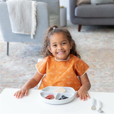 Bumkins Junior Bib Kısa Kollu Önlük // Grounded