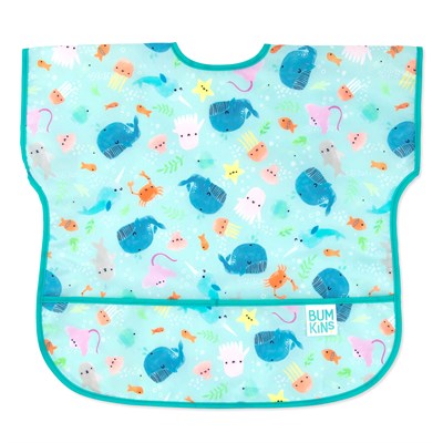 Bumkins Junior Bib Kısa Kollu &Ouml;nl&uuml;k // Ocean Life