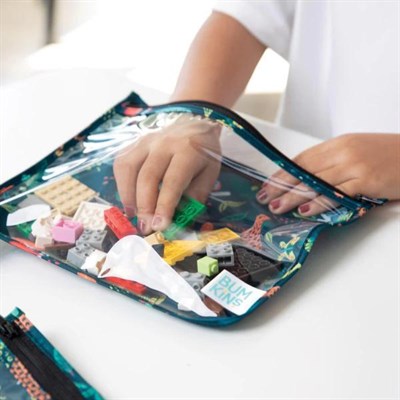 Bumkins Şeffaf Seyahat Çantası // Jungle