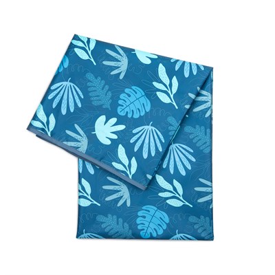 Bumkins Splat Mat - Çok Amaçlı Sızdırmaz Örtü // Blue Tropic