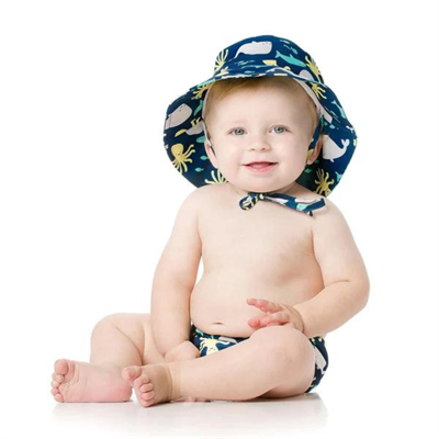 Bumkins UV Korumalı Şapka (9-18 ay) - Deep Sea