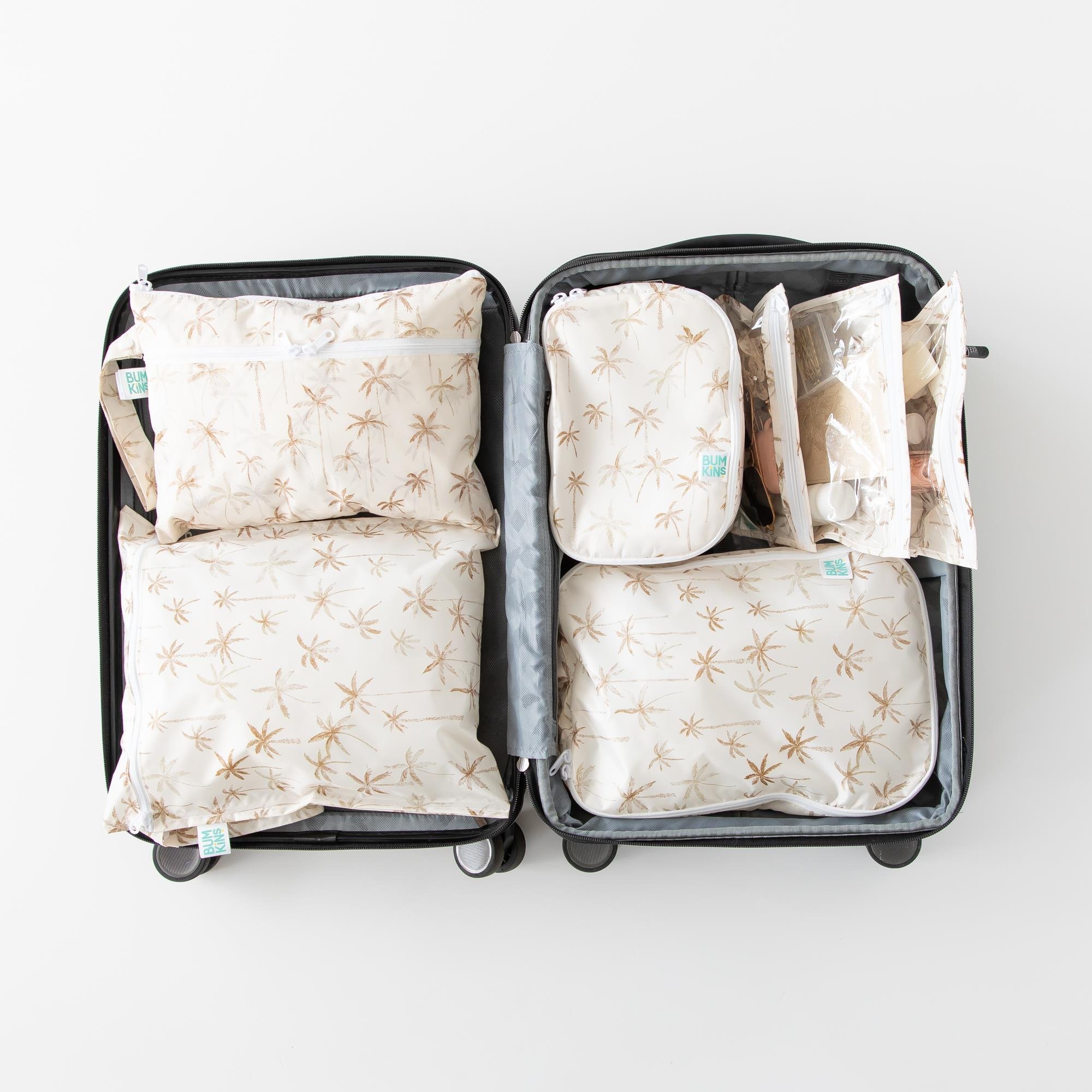Bumkins Wet/Dry Bag Islak ve Kirli Çantası // Palm Daze