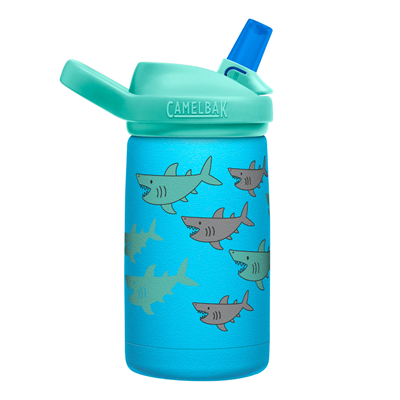 Camelbak Pipetli Çelik Termos Suluk Eddy+ (350 ml) // School of Sharks