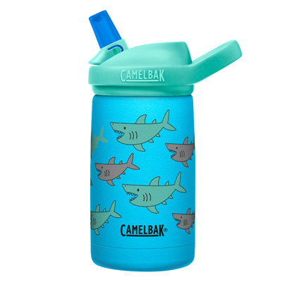 Camelbak Pipetli Çelik Termos Suluk Eddy+ (350 ml) // School of Sharks
