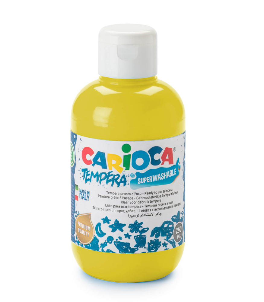 Carioca Süper Yıkanabilir Guaj Boya (250 ml) // Sarı