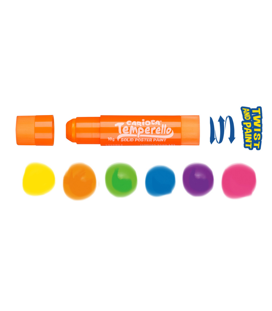 Carioca Temperello Poster Boya Kalemi // Neon (6 Renk)