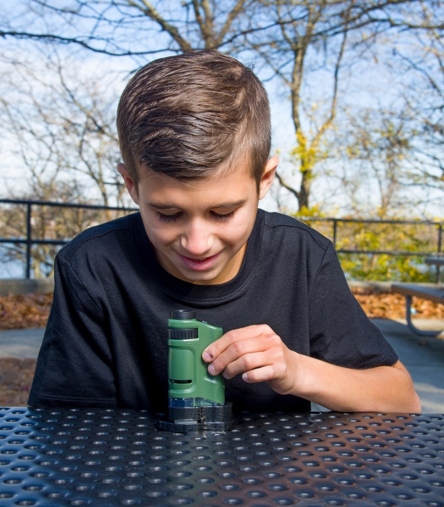 Carson Mikrobrite Led Işıklı Cep Mikroskop (20X - 40X)