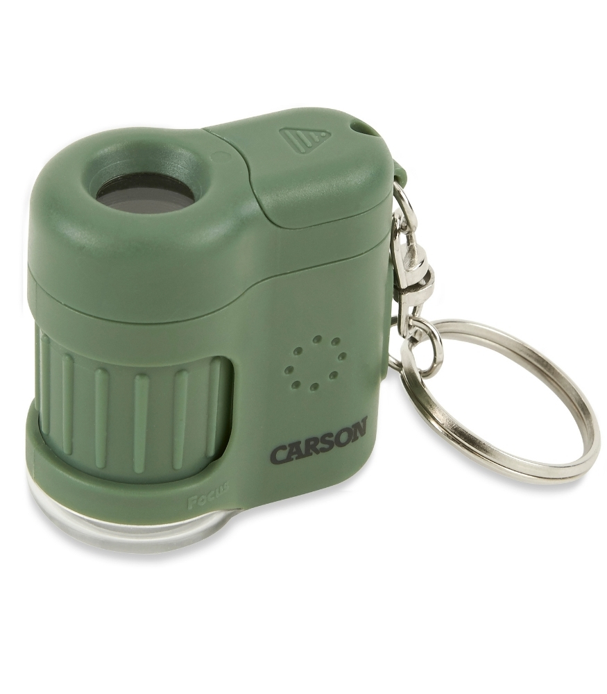 Carson Micromini Led & UV Işıklı Cep Mikroskobu (20X) // Green
