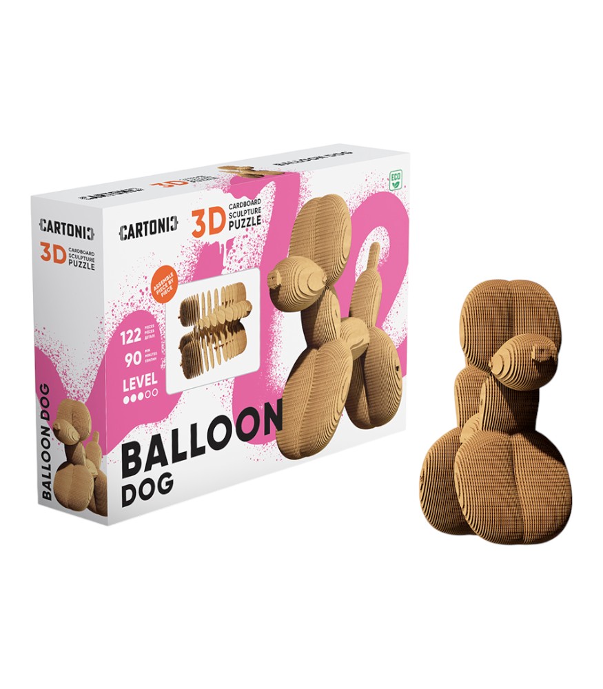 Cartonic 3D Puzzle // Balloon Dog