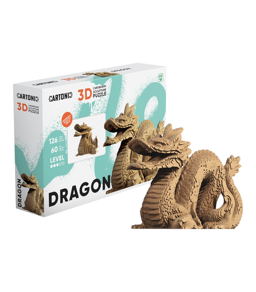 Cartonic 3D Puzzle // Dragon