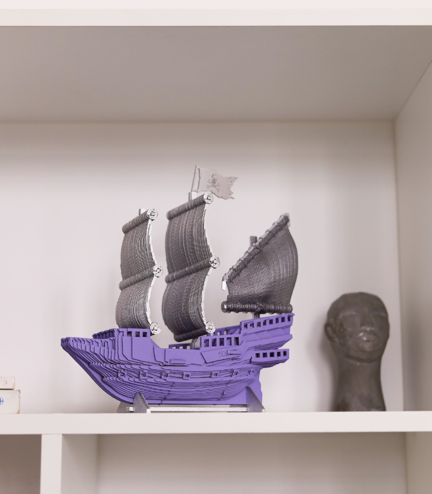 Cartonic 3D Puzzle // Pirate Ship