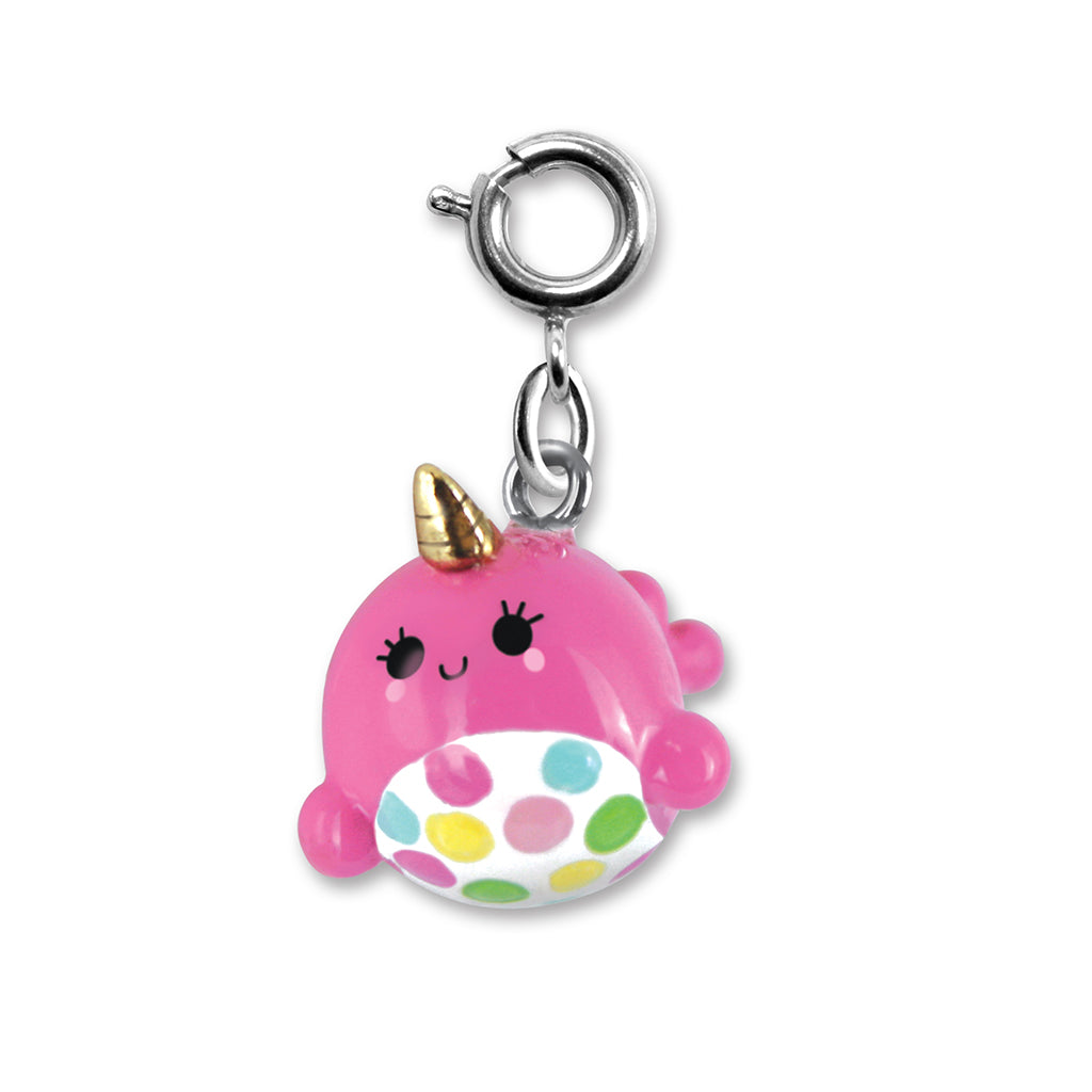 Charm It! Kolye & Bileklik Charm // Pink Narwhal