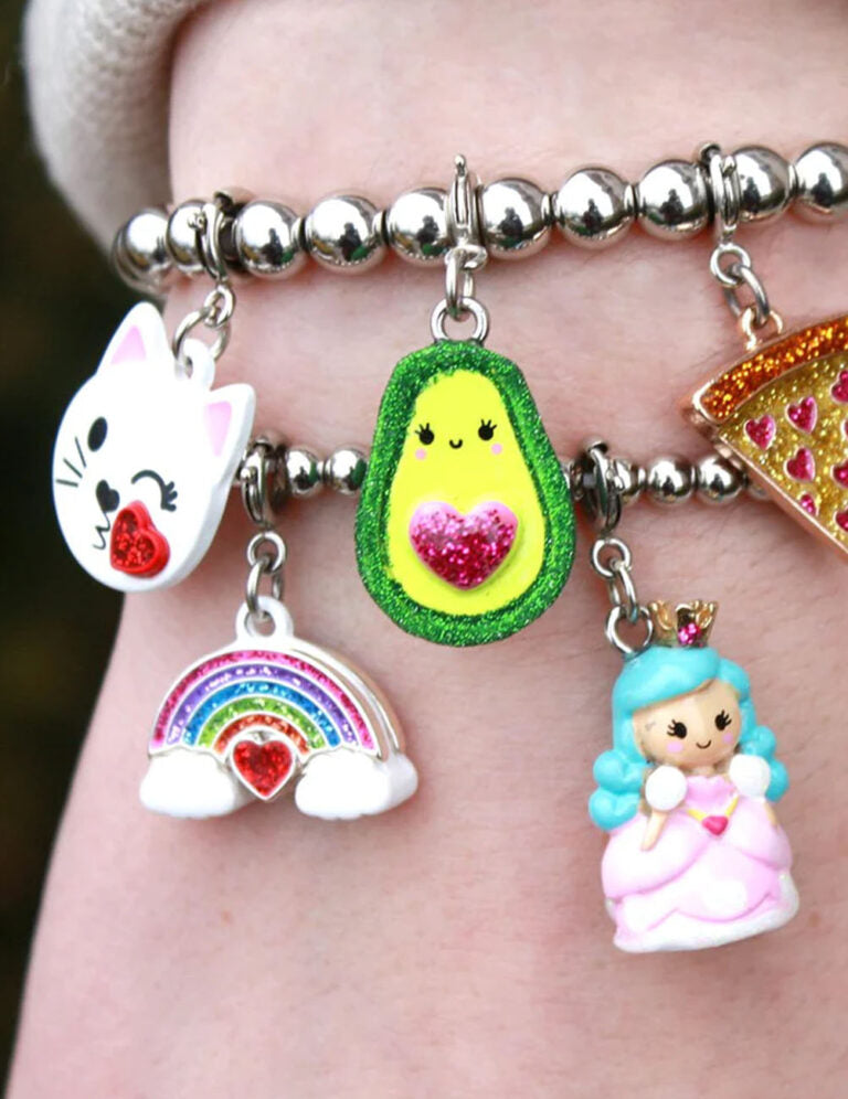 Charm It! Kolye & Bileklik Charm // Glitter Rainbow
