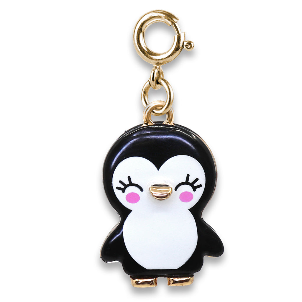 Charm It! Kolye & Bileklik Charm // Gold Penguin