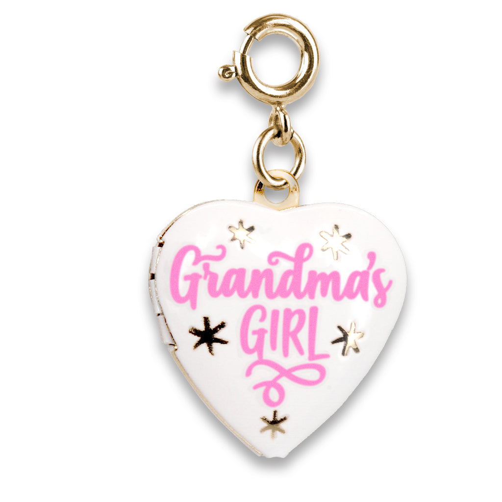 Charm It! Kolye & Bileklik Charm // Gold Grandma's Girl Locket