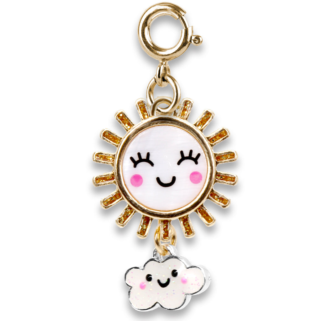 Charm It! Kolye & Bileklik Charm // Gold Sunshine