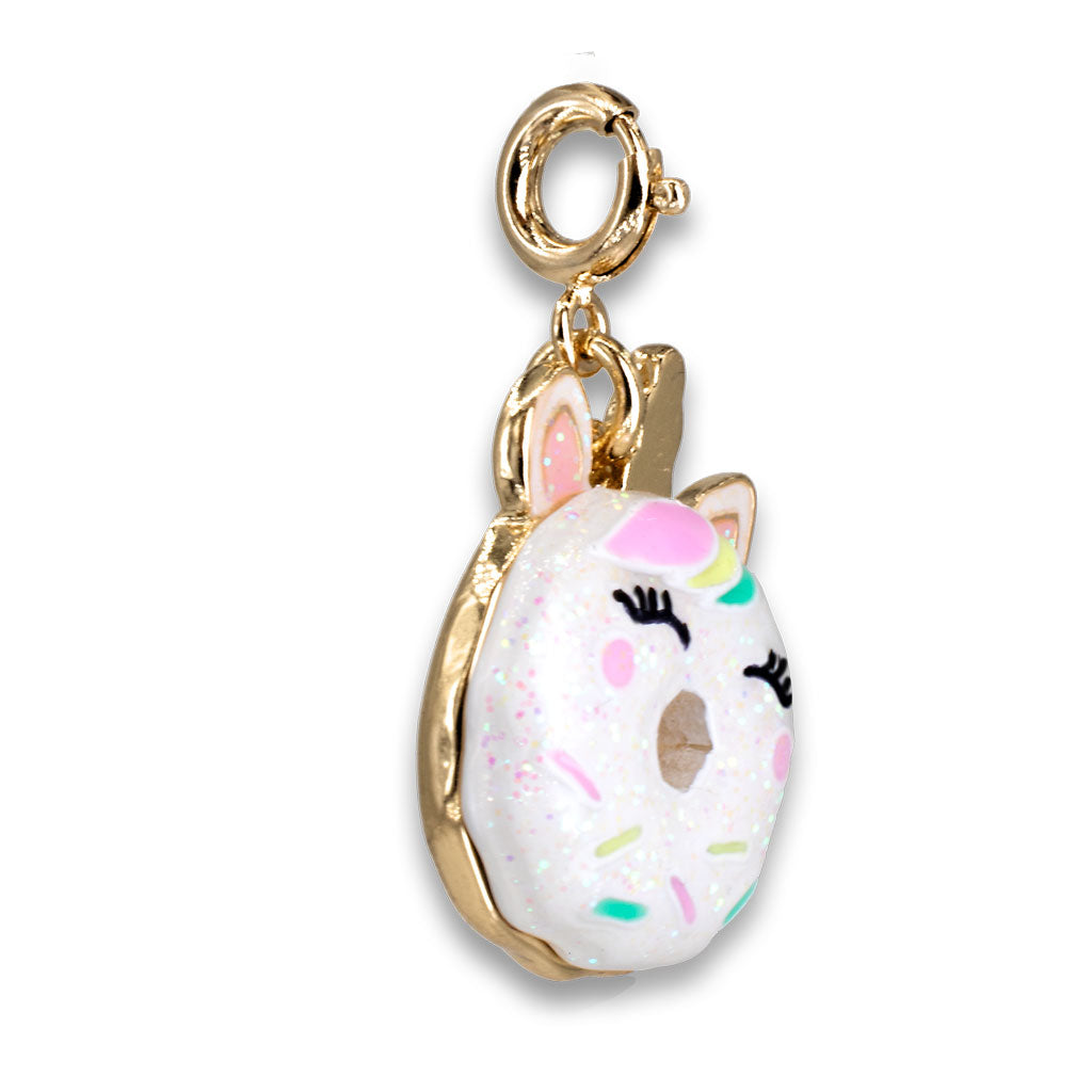 Charm It! Kolye & Bileklik Charm // Gold Unicorn Donut