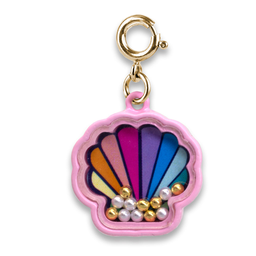 Charm It! Kolye & Bileklik Charm // Gold Shell Shaker