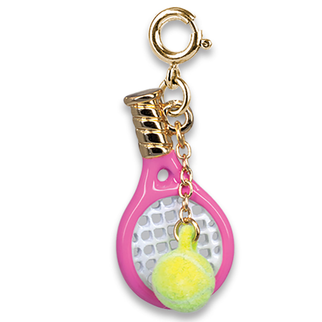 Charm It! Kolye & Bileklik Charm // Gold Tennis Racquet
