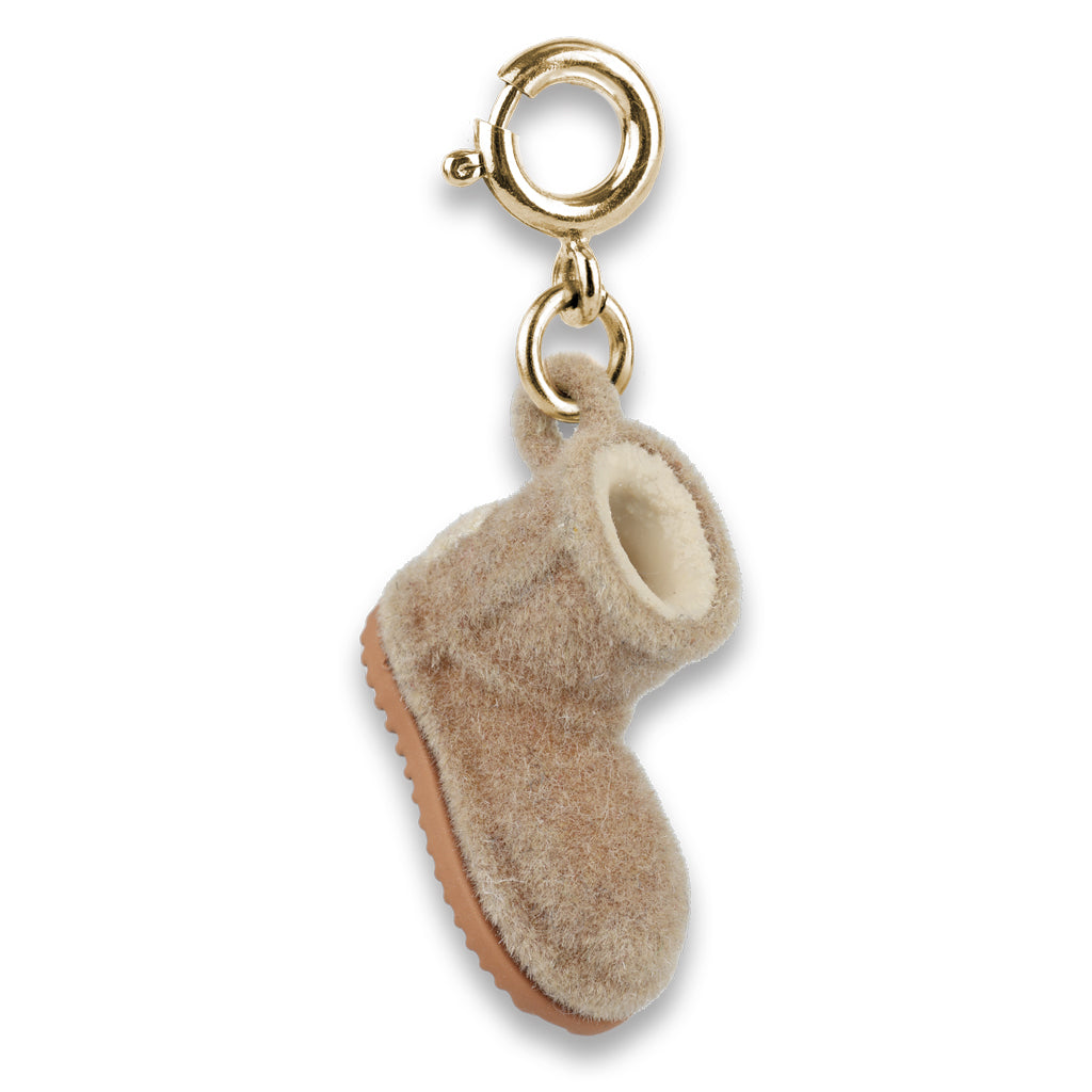 Charm It! Kolye & Bileklik Charm // Gold Furry Bootie