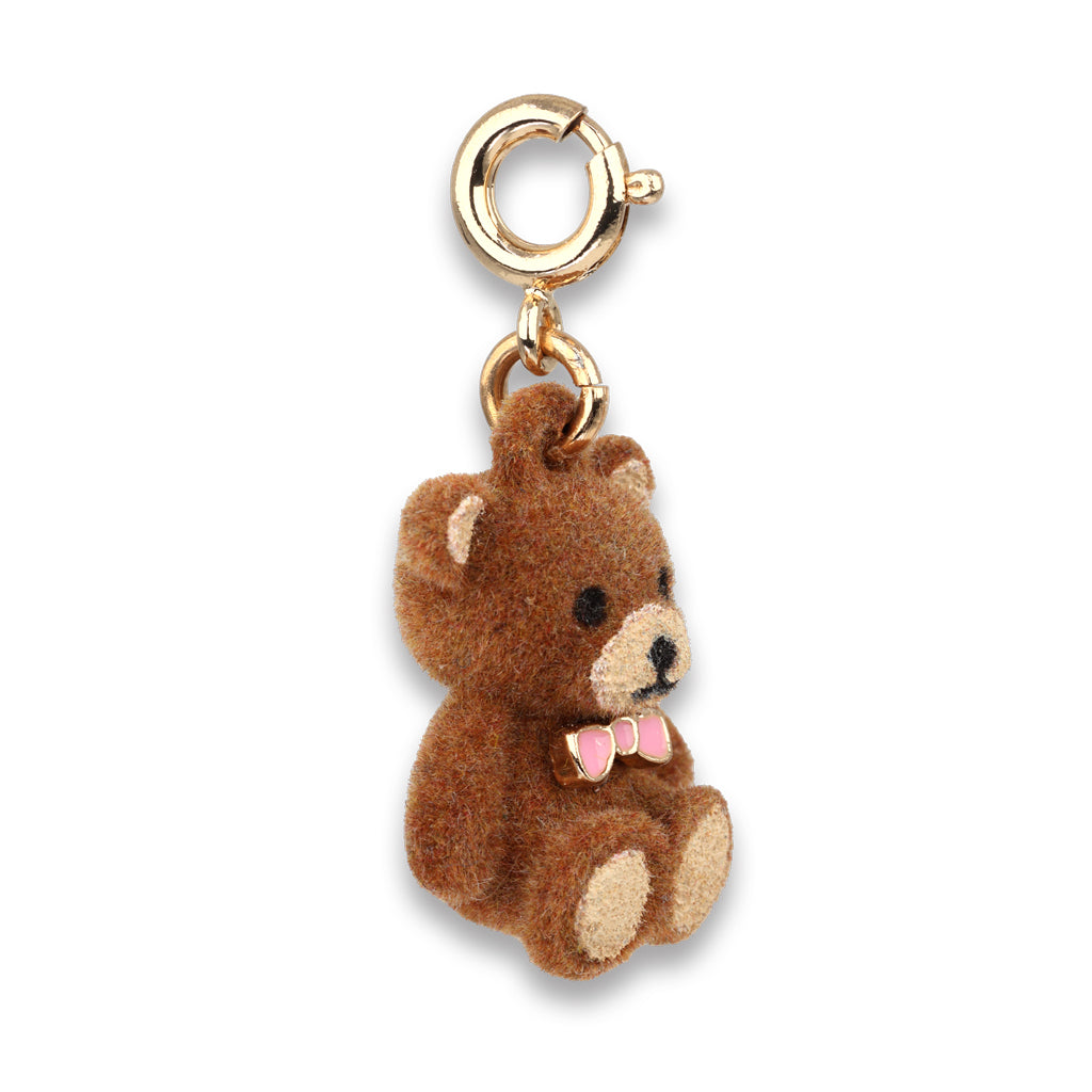 Charm It! Kolye & Bileklik Charm // Gold Fuzzy Bear