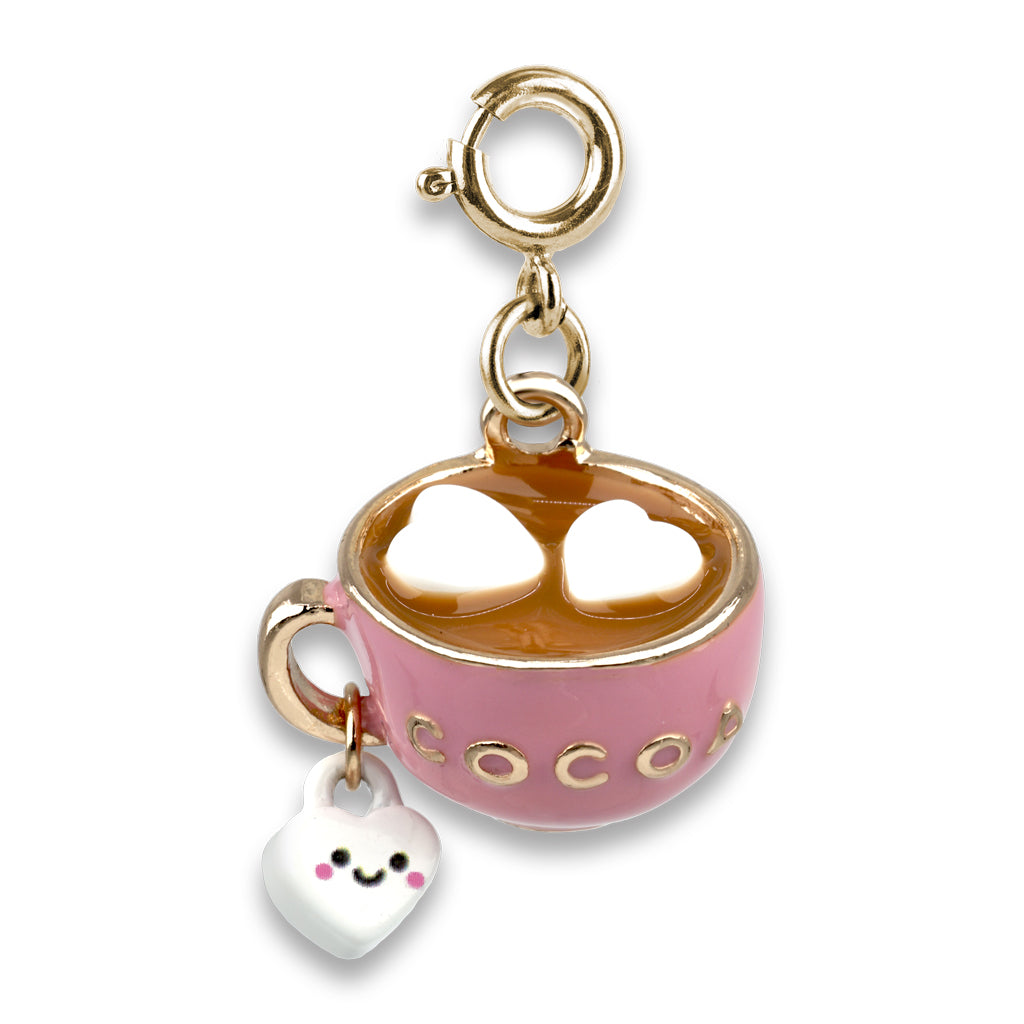 Charm It! Kolye & Bileklik Charm // Gold Hot Cocoa