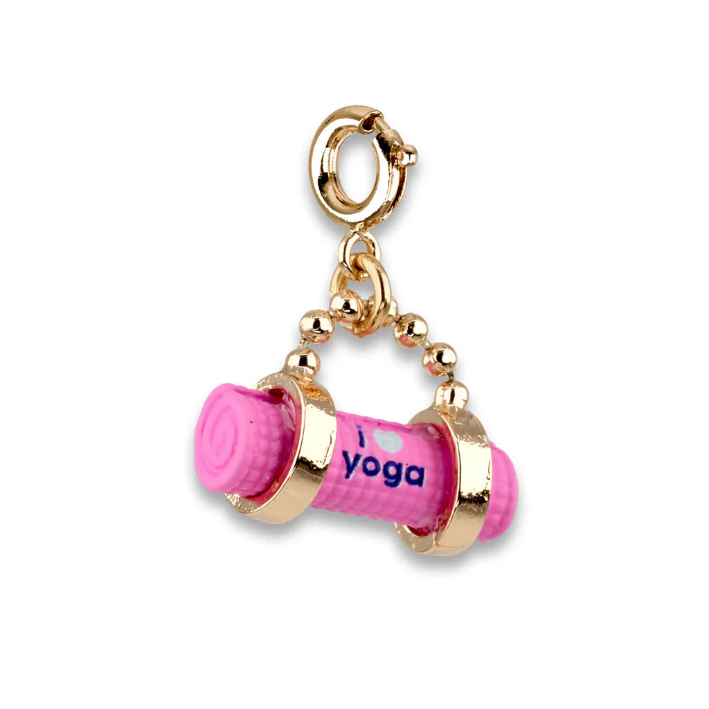 Charm It! Kolye & Bileklik Charm // Gold Yoga Mat
