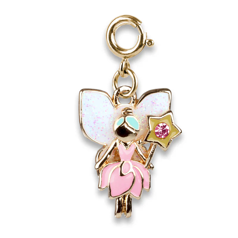 Charm It! Kolye & Bileklik Charm // Gold Glitter Fairy
