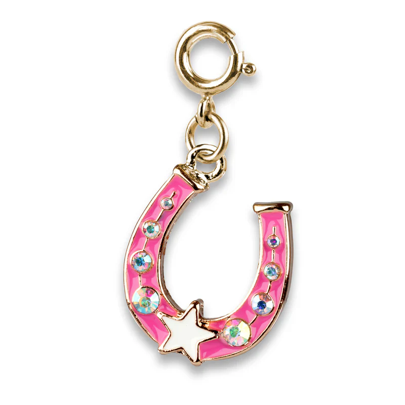 Charm It! Kolye & Bileklik Charm // Gold Horseshoe