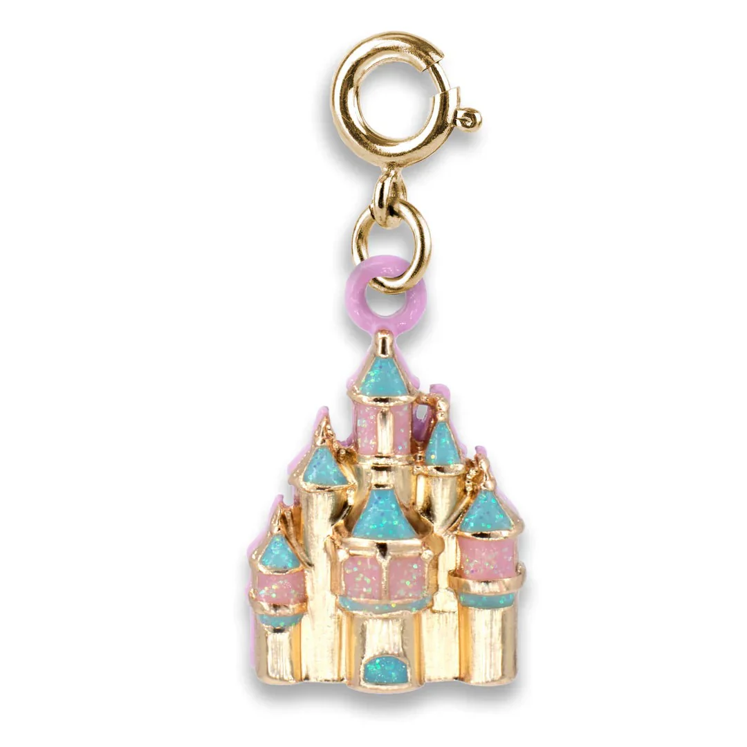 Charm It! Kolye & Bileklik Charm // Gold Fairytale Castle