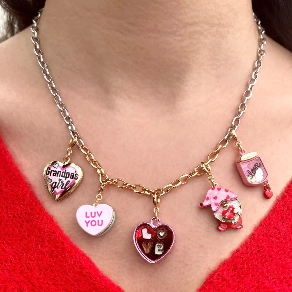 Charm It! Zincir Kolye // Two-Tone