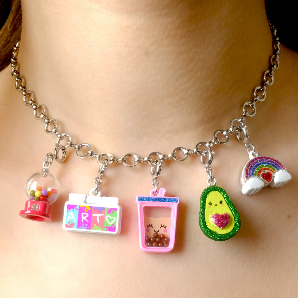 Charm It! Zincir Choker Kolye // Silver