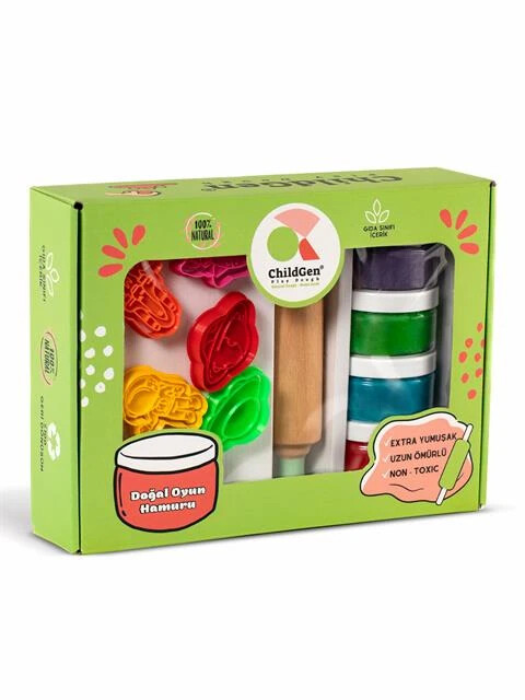 ChildGen Premium Doğal Oyun Hamur Set // Uzay