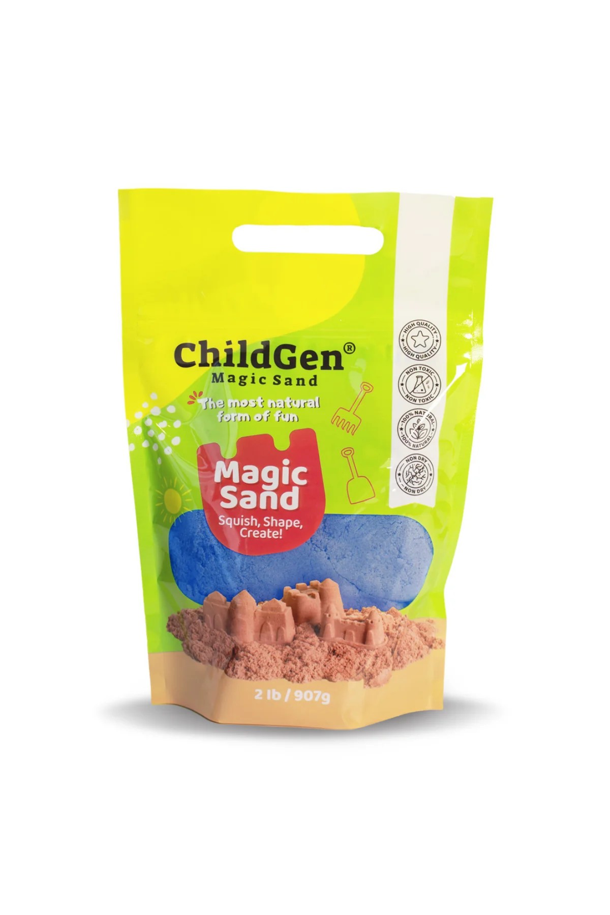 Childgen Kinetik Kum RefillPack  907 gr - Mavi