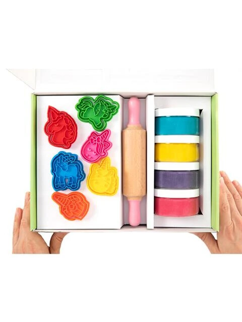 ChildGen Premium Doğal Oyun Hamur Set // Unicorn