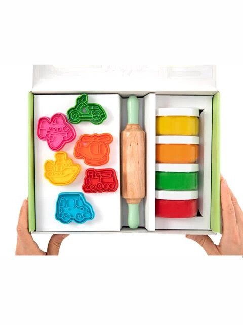 ChildGen Premium Doğal Oyun Hamur Set // Taşıtlar