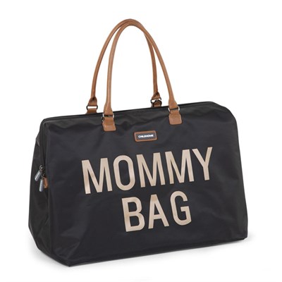ChildHome Mommy Bag Anne Bebek Bakım &Ccedil;antası // Siyah & Gold