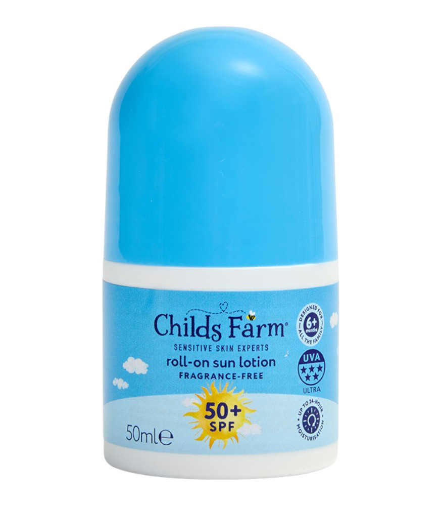 Childs Farm &Ccedil;ocuk Roll-On G&uuml;neş Kremi - Parf&uuml;ms&uuml;z SPF 50+ (50 ml)