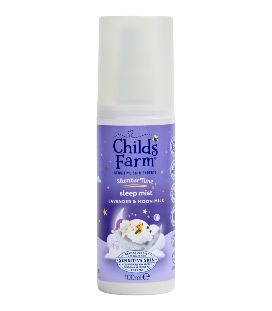 Childs Farm Uyku Zamanı Rahatlatıcı Uyku Spreyi // Lavanta & Ay Işığı S&uuml;t&uuml; (100 ml)