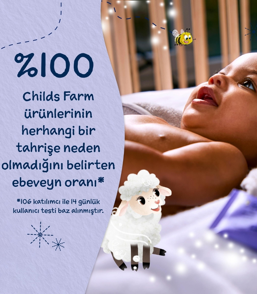 Childs Farm Uyku Zamanı Rahatlatıcı Uyku Spreyi // Lavanta & Ay Işığı S&uuml;t&uuml; (100 ml)