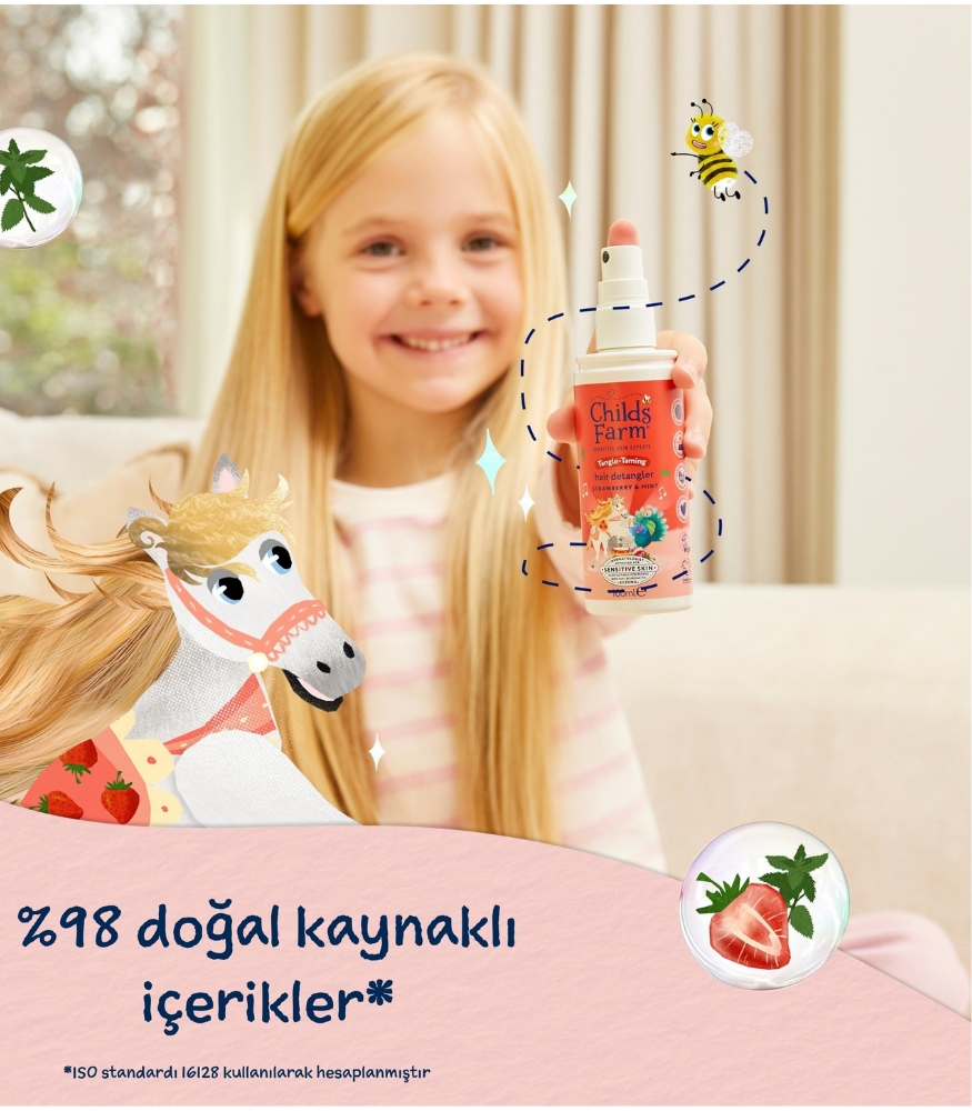 Childs Farm &Ccedil;ilek ve Organik Nane &Ouml;zl&uuml; &Ccedil;ocuk Şampuan