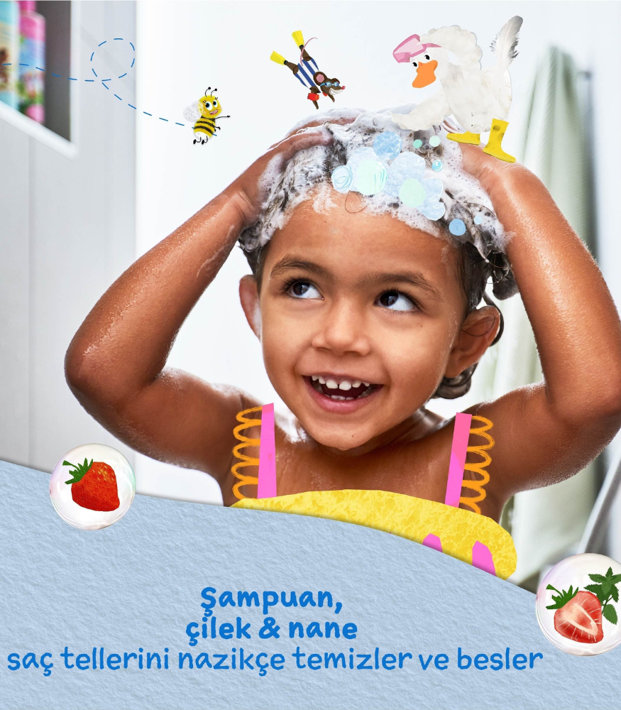 Childs Farm Çilek ve Organik Nane Özlü Çocuk Şampuan