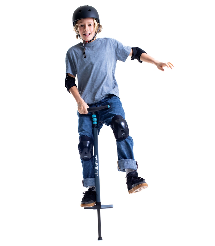 Chillafish Poogi Pogo Stick Zıplama &Ccedil;ubuğu (95 cm) // Mavi