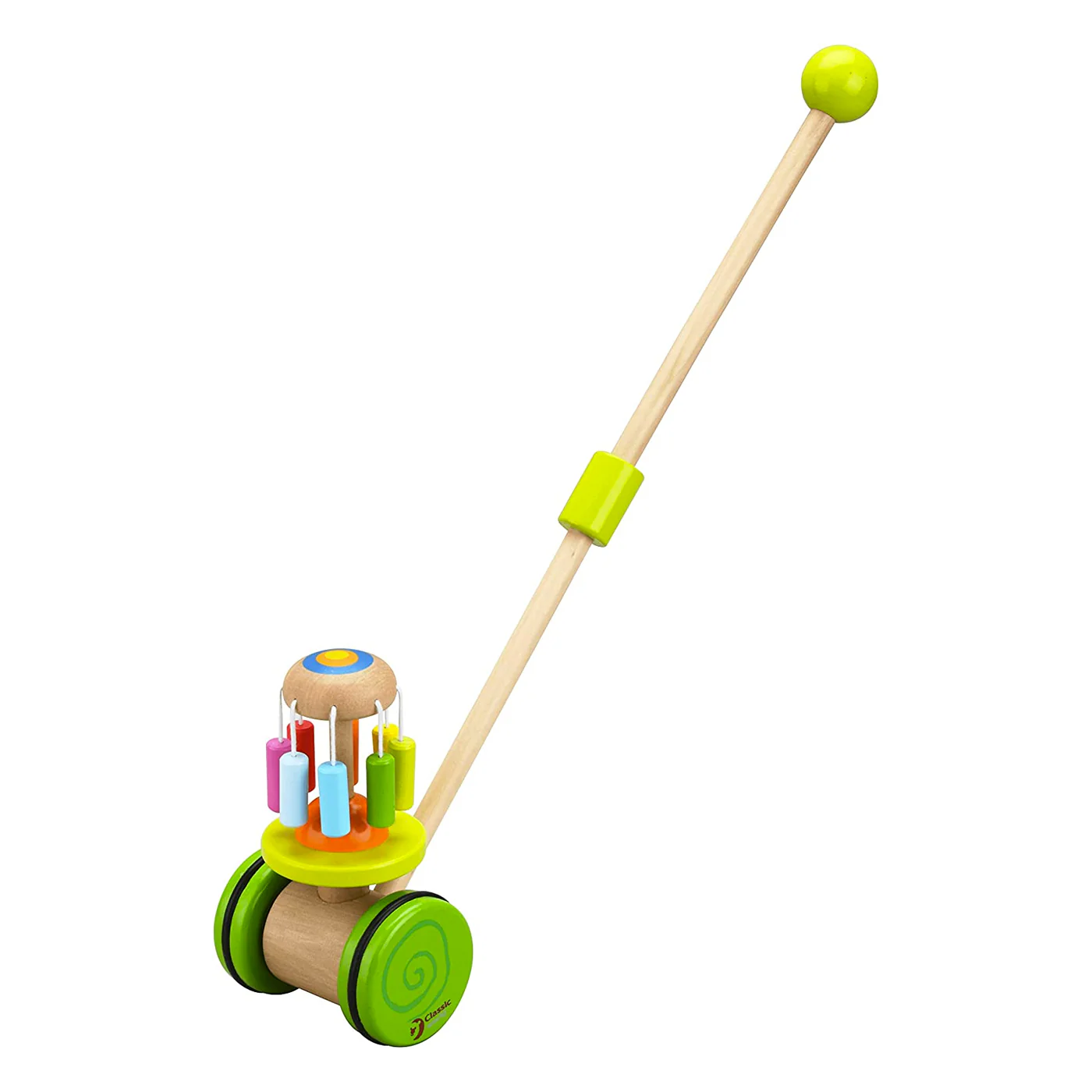 Classic World Ahşap İttirme G&ouml;kkuşağı Pervane