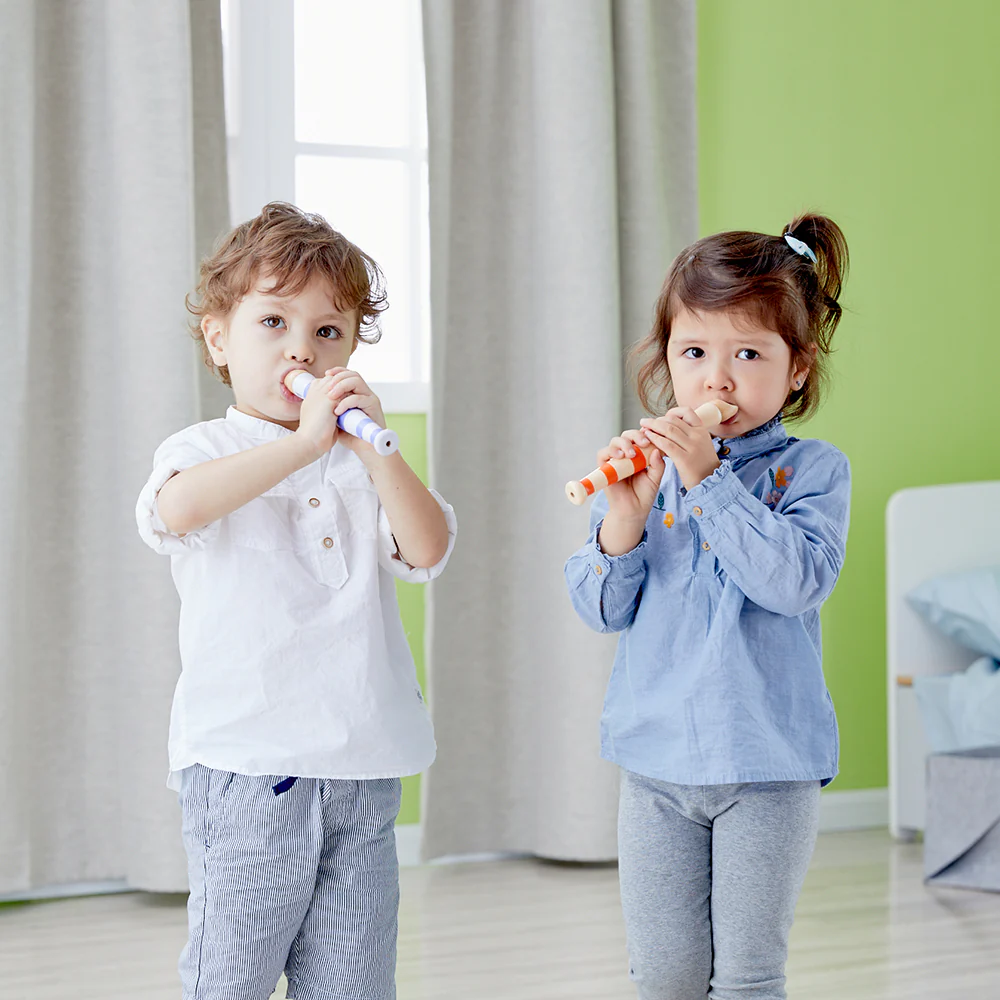 Classic World Ahşap Fl&uuml;t // Gri