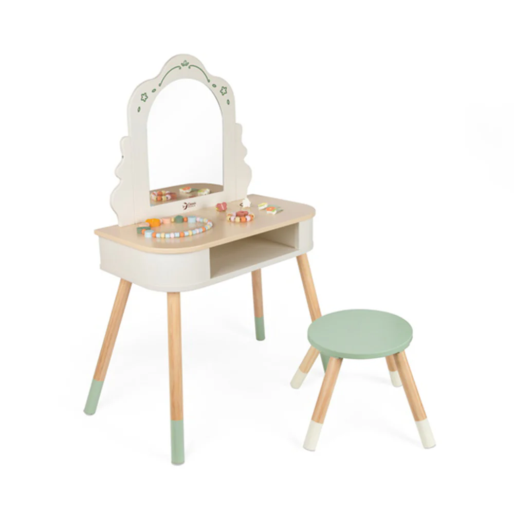 Classic World Ahşap Makyaj Masası