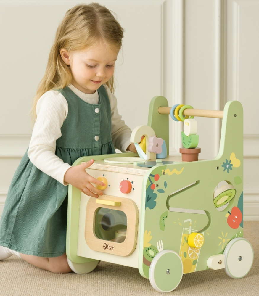 Classic World Ahşap Y&uuml;r&uuml;me Arkadaşı // Mutfak