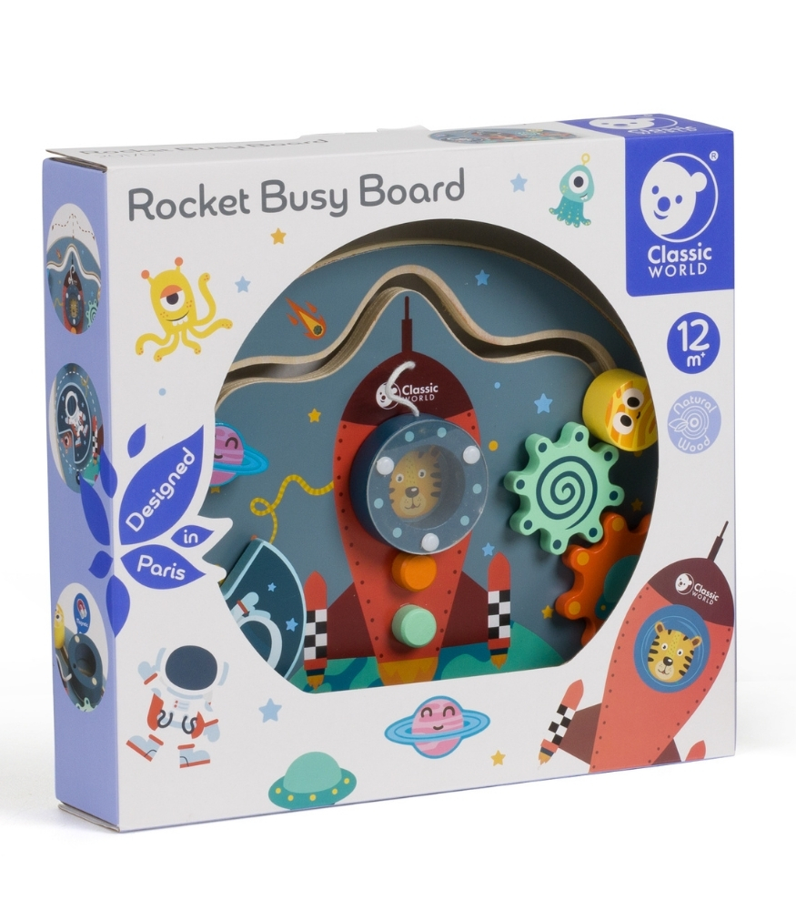 Classic World Ahşap Roket Oyun Tahtası