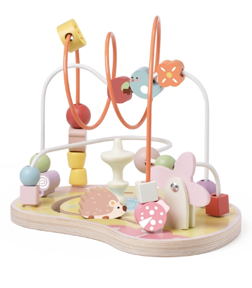 Classic World Ahşap Boncuk Dizme Oyunu // B&uuml;y&uuml;k Bah&ccedil;e